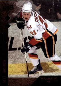 2009-10 Black Diamond Calgary Flames Hockey Card #117 Olli Jokinen