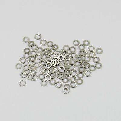 100 NEW Drum Tension Rod Metal Washers (100PCS/PACK) - Image 1 of 2