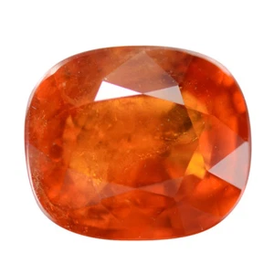 6.36 Ct. Top Orange Mandarin Orange Garnet WITH GLC CERTIFY - Picture 1 of 1