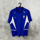 Brazil National Team 2002 2003 2004 Away Football Shirt Nike Jersey Size L