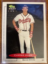 Chipper Jones 1991 Classic Best Durham Bulls Rookie Card #268 HOF 
