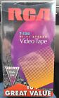 NOS SEALED 4PK RCA T-120 HI-FI Stereo Video Tape Tape VHS 8 Hours