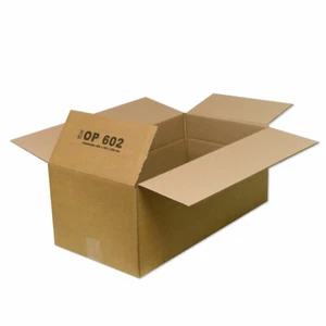 100x 600x300x230 mm Faltkarton OP 602 Versandkartons Verpackungen Paket Kartons - Bild 1 von 2