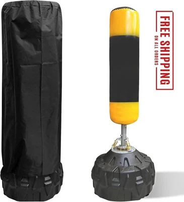 BRANDED Heavy Punching Bag Boxing Free Standing Fitness MMA Fitness Training Equipment
