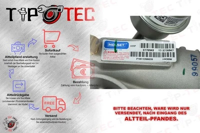 Turbolader 3776947 3776948 4045960 4048417 2839318 Cummins HX30W A3592318 A39609 - Bild 1 von 4