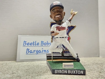 Byron Buxton Minnesota Twins MLB 2018 SGA Bobblehead Nothing Falls But Raindrops - Image 1 of 4