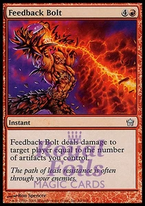 Feedback Bolt 1x FOIL 5DN MTG Fifth Dawn Uncommon MINT red - Picture 1 of 1