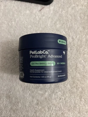 PETLABCO - Polvo Dental ProBright, Limpieza de Dientes de Perro, PARA PERROS PEQUEÑOS AVANZADOS Foto 1 de 4