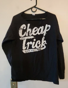 CAMISETA Cheap Trick Manga Larga Tour 2012-2013 Talla Hombre Mediana - Imagen 1 de 4