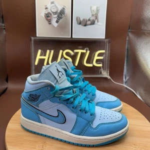 Nike Air Jordan 1 Mid SE "Azul hielo" para mujer talla 5 - Imagen 1 de 12