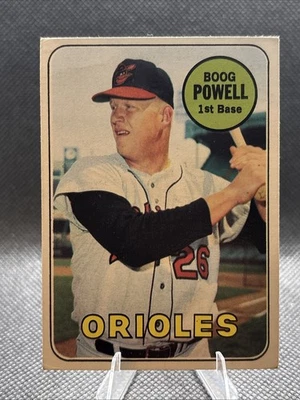 1969 Topps Boog Powell #15 Baltimore Orioles. AL MVP 1969 Foto 1 de 4