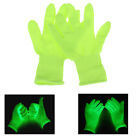 1 Pair Noctilucent Flashing Gloves Unisex Light Finger Lighting Dark For ParMG