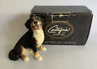 Castagna Bernese Mountain Dog Sculpture Ornament Handmade 1995 - New In Box