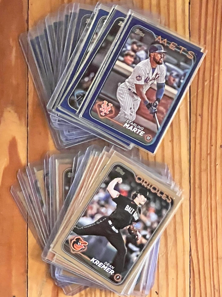 2024 Topps Baseball Series 1 & 2 GOLD /2024 & BLUE /No# SP Parallel RC - U-PICK - Image 1 of 1