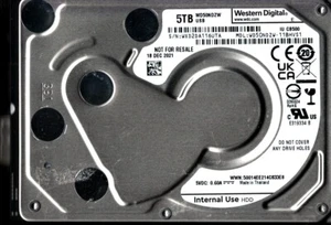 WD50NDZW-11BHVS1 S/N: WXD2D WESTERN DIGITAL 5 TB TAILANDIA DIC 2021 - Imagen 1 de 2