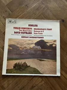 ASD 2407 - SIBELIUS - Violin Concerto OISTRAKH / ROZHDESTVENSKY 12" Vinyl LP - Picture 1 of 7