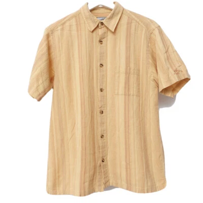 Horny Toad Co Shirt Size Small Mens Stripe Button Short Sleeve Outdoor Vintage - Image 1 of 4