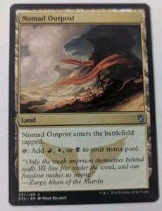 Nomad Outpost, Khans of Tarkir, Magic The Gathering, MTG - Picture 1 of 2