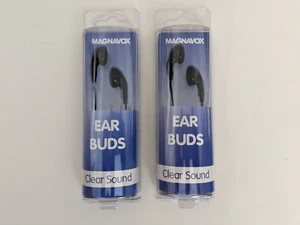 Auriculares estéreo digital de sonido transparente Magnavox MHP4804BK 13 MM negros (paquete de 2) - Imagen 1 de 6