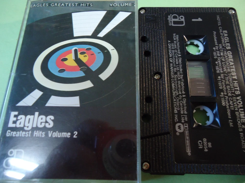 EAGLES ~ Greatest Hits Volume 2 ~ Cassette Tape Canada Tested - Image 1 of 1