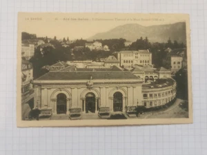 CPA 73 AIX-LES-BAINS - L'Etablissement Thermal et le Mont Revard - Imagen 1 de 2