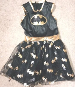 Black & Gold Batgirl Costume for Toddler Girl - Size Medium 4TishFast Shipping - Picture 1 of 2