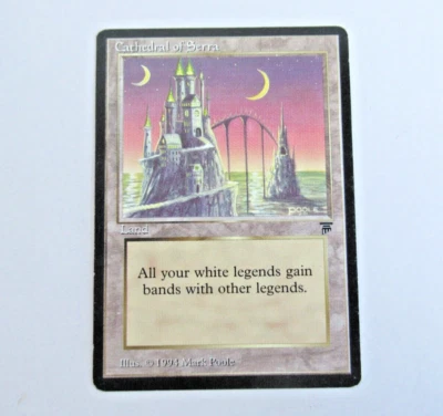 Cathedral of Serra Near Mint English Legends Land MTG Magic - Image 1 of 2