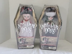 NIB SEALED Rotten Sam & Sandy (Living Dead Dolls LDD, Vintage Mezco) - Picture 1 of 12