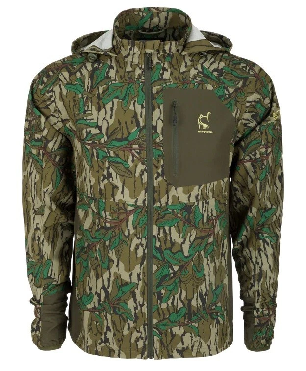 Drake Ol Tom OT7530 Men's RAIN BRAKE Lightweight Greenleaf Turkey Hooded Jacket - Image 1 of 1