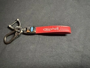 FORD Motor Company Key Chain W/ D-Ring Shackle, Red, Screwdriver Included - Picture 1 of 4