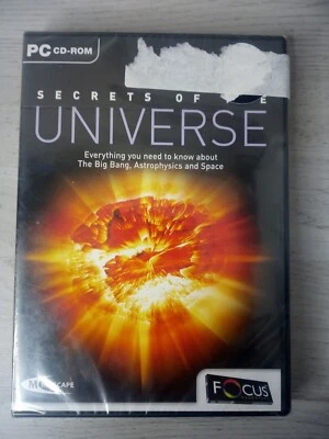 SECRETS OF THE UNIVERSE PC CD-ROM GAME - FACTORY SEALED RETRO GAMING RARE - Image 1 of 2