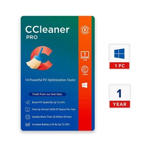 CCleaner Professional - 1 Year Subscription Windows/Mac Fast delivery - Bild 1 von 2