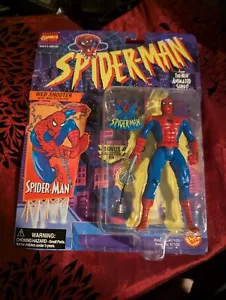Vintage 1994 Marvel Spider-Man WEB SHOOTER SPIDER-MAN Action Figure MOC Sealed - Bild 1 von 2
