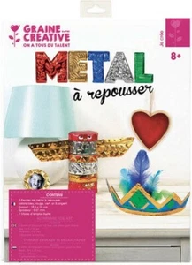 Metal Para Grabar Y Repujar 5 Colores 5 Hojas 18,5x29 Cm - Picture 1 of 2