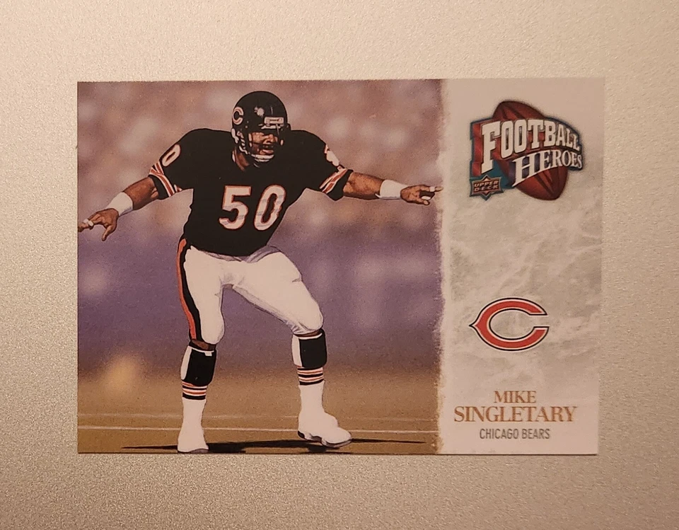 2009 Upper Deck Heroes Mike Singletary Chicago Bears #425 - Image 1 of 1