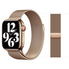For Apple Watch Iwatch Band Series 9 8 7 Se 6 5 4 Magnetic Stainless Steel Strap