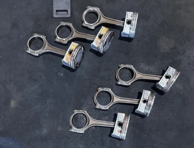 Pin y varilla de pistón Mopar originales 5184347AH 5184347AG 5184347AF (JUEGO de 6 piezas) Foto 1 de 4