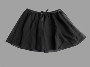 NEW Size L 10/12 Cat and Jack Dance Skirt Black Sheer To Wear Over Their Leotard - Picture 1 of 3