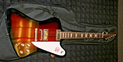 🎸 Epiphone Frirebird 2021 Vintage Sunburst Electric Guitar, MINT w/bag GORGEOUS - Image 1 of 4