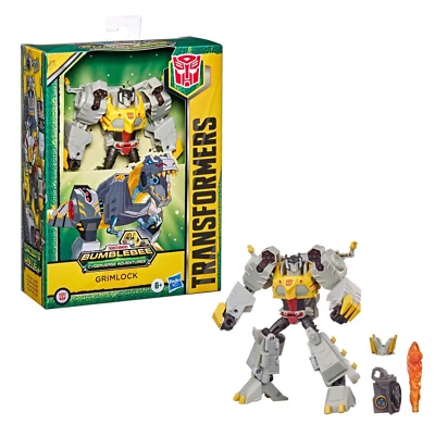 Hasbro Transformers  Bumblebee Cyberverse Adventures Grimlock Dinobots Unite New - Image 1 of 4