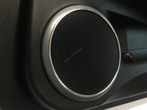 Per Mazda 6 Gh 2007-2012  Anelli porta altoparlante lucido in alluminio 2 pezzi - Bild 1 von 10