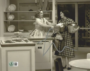 FOTO 8x10 firmada por Kathryn Hahn Marvel Wandavision Agnes 2 actriz certificado de autenticidad Beckett - Imagen 1 de 2