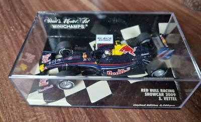 MINICHAMPS RED BULL RACING S VETTEL SHOWCAR 2009  1/43 SCALE - LIMITED EDITION - Image 1 of 2