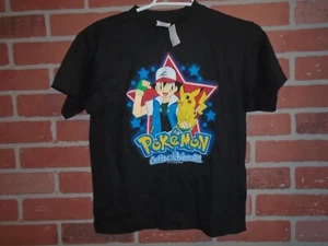 POKEMON VINTAGE 1999 TSHIRT YOUTH SMALL NEW WITH TAGS - Picture 1 of 5