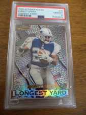 1996 Action Packed Emmitt Smith Longest Yard PSA GEM MT 10