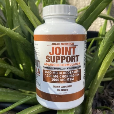 SOPORTE ARTICULAR ARAZO NUTRICIÓN Fórmula Avanzada *MÁS GRANDE 180 Comprimidos Exp 11/2026 Foto 1 de 3