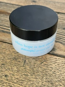 RARE NEW SEALED PHILOSOPHY WHEN HOPE IS NOT ENOUGH SPF AGE DEFENSE SUNSCREEN .5 - Bild 1 von 3