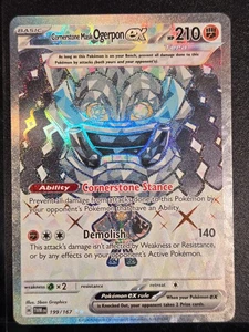 Cornerstone Mask Ogerpon ex #199 Pokemon Twilight Masquerade - Picture 1 of 2