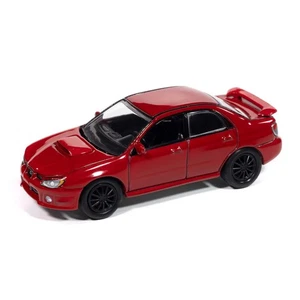 1/64 2006 Subaru Impreza WRX Rosso Mecum Johnny Lightning Latta JLCT015-A2 - Foto 1 di 5