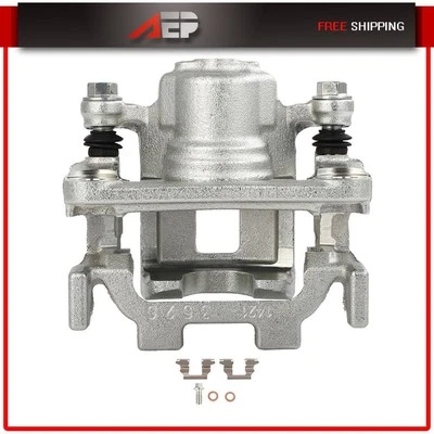 Pinzas de freno de disco traseras izquierdas con juego de soportes para Nissan Máxima 2009 2010-2018 Foto 1 de 4